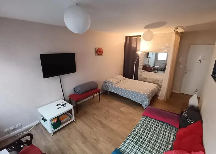 Studio Charmant A Clermont Ferrand 31 M² Parking Inclus
